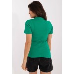 Bluza polo dama verde slim fit Bluza polo dama verde slim fit