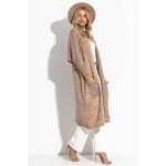 Cardigan elegant sic stilat dama cappuccino
