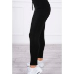 Compleu 3 piese pantaloni, pulover si top negru Compleu 3 piese pantaloni, pulover si top negru