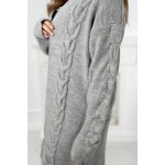 Cardigan de toamna cu model împletit tricotat
