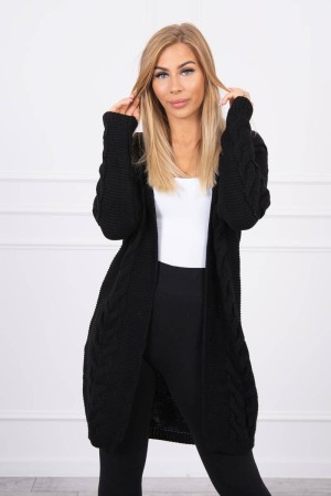 Cardigan dama Impletituri casual-clasic negru