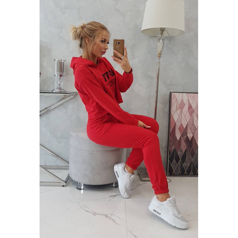 Set trening dama casual-sport rosu NASA