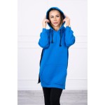 Hanorac hoodie dama gros blue