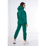 Trening gros vatuit dama, L'Amour, 90%bumbac, marime universala, verde
