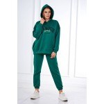 Trening gros vatuit dama, L'Amour, 90%bumbac, marime universala, verde
