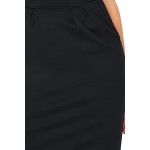 Rochie neagra simpla office-eleganta dreapta