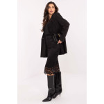 Fusta dantela neagra midi Fusta dantela neagra midi
