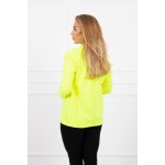 Sacou de dama galben-neon Lemoniade