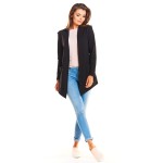 Sacou casual-sport negru cu colturi Sacou casual-sport negru cu colturi
